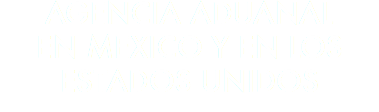 AGENCIA ADUANAL EN MEXICO Y EN LOS ESTADOS UNIDOS