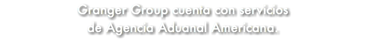 Granger Group cuenta con servicios de Agencia Aduanal Americana.